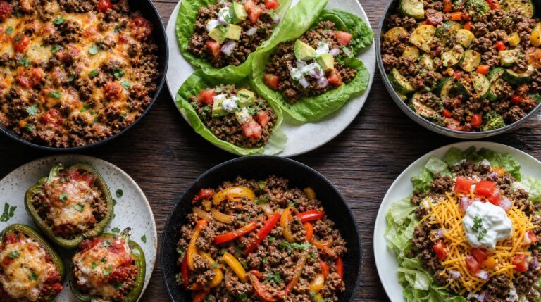 37 Ground Beef Recipes Low Carb