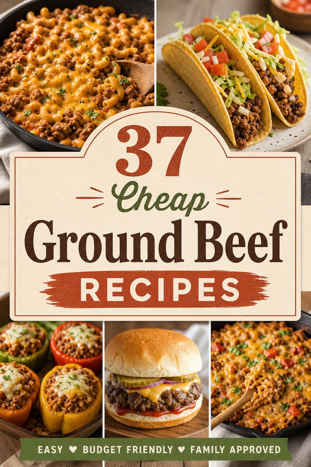 37 Cheap Ground Beef Recipes
