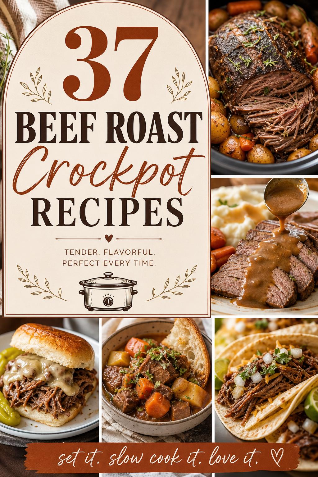 37 Beef Roast Crockpot Recipes