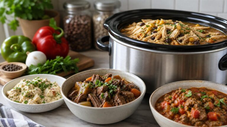 37 High Protein Crockpot Recipes