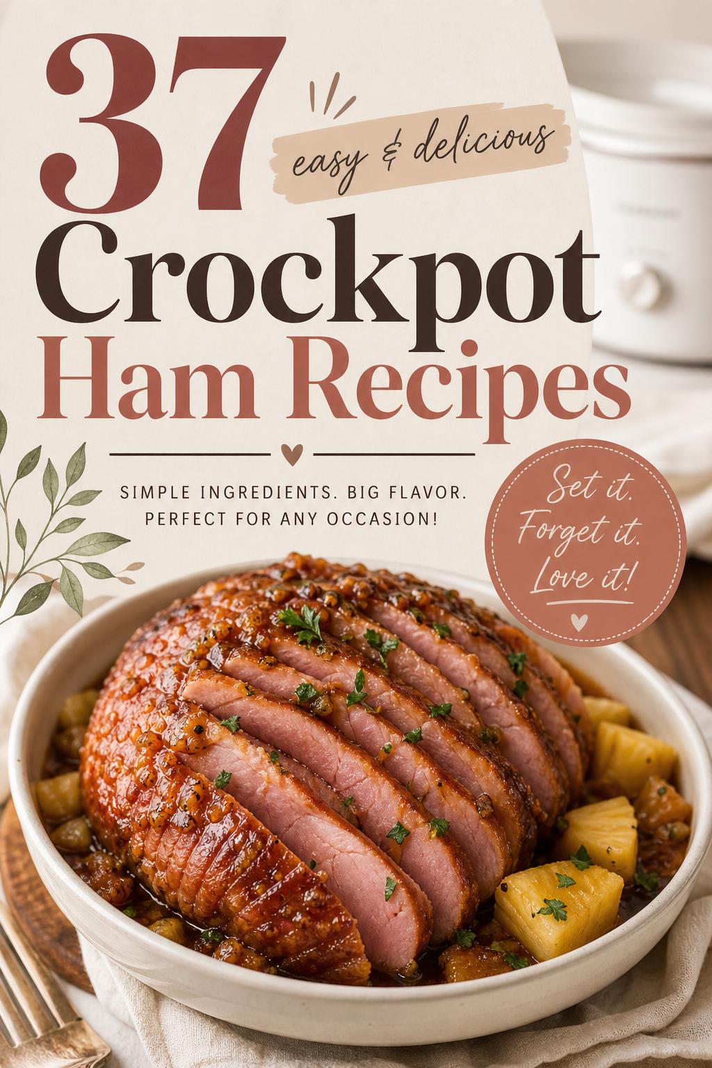 37 Crockpot Ham Recipes