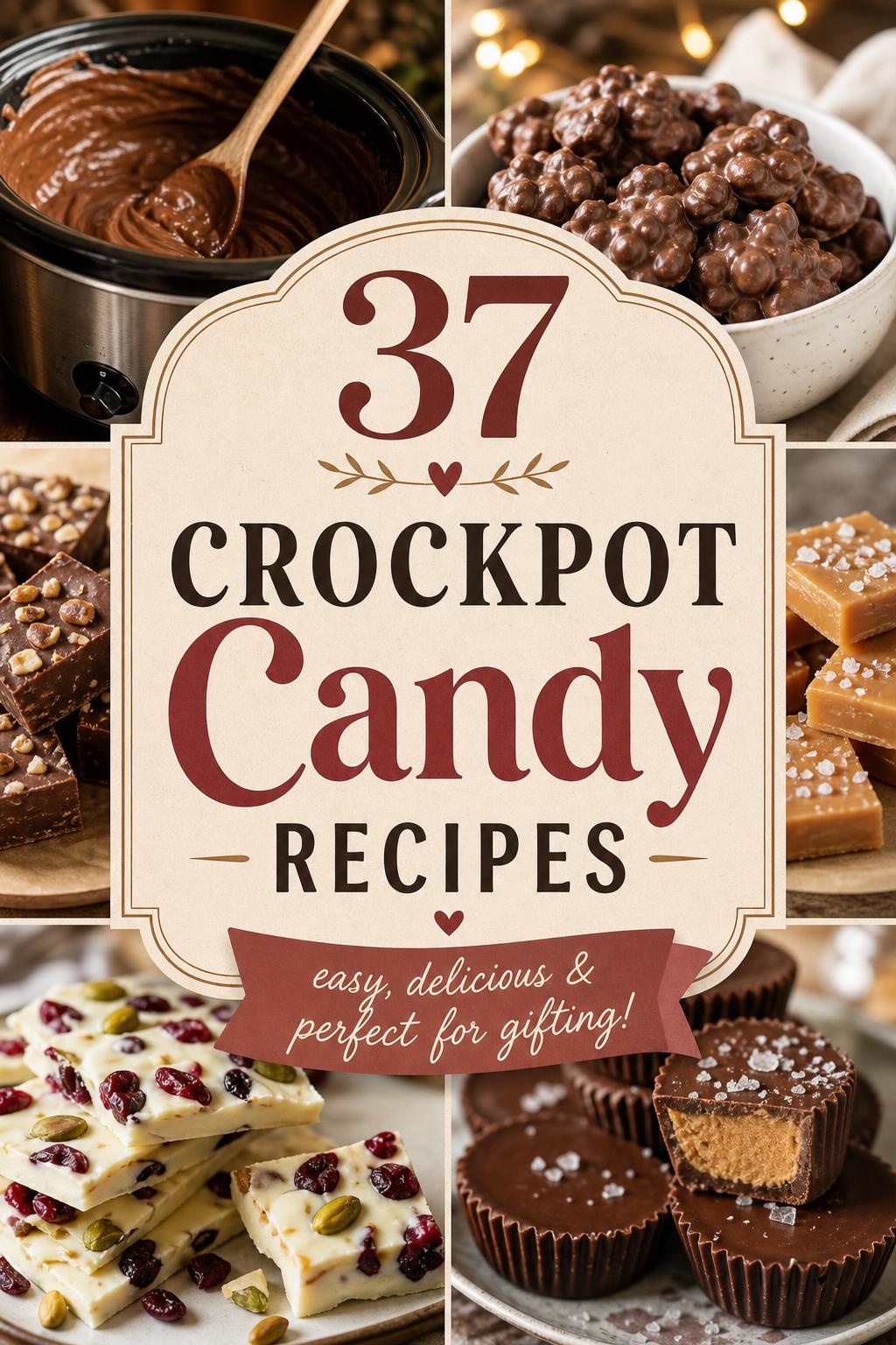 37 Crockpot Candy Recipes