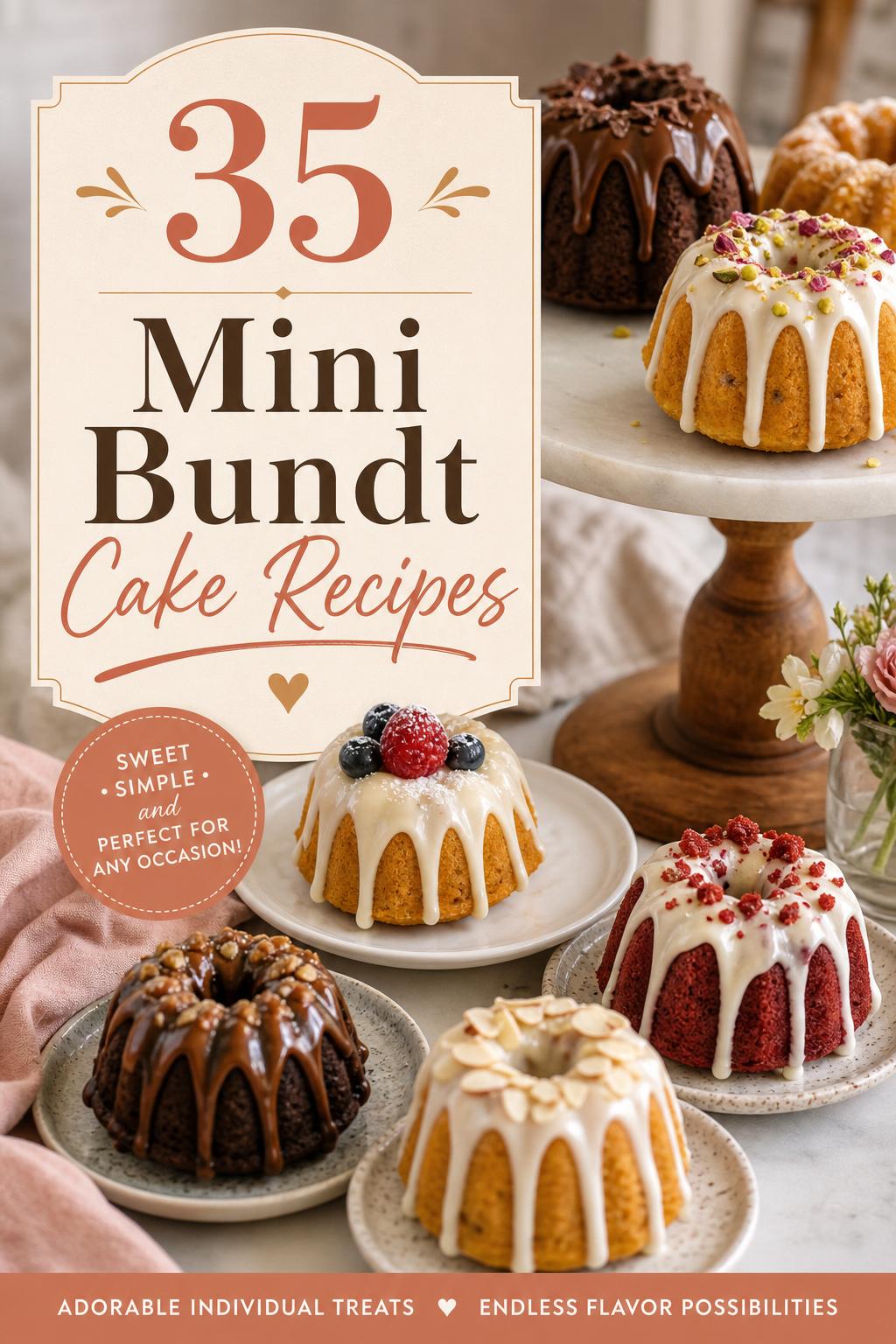 35 Mini Bundt Cake Recipes