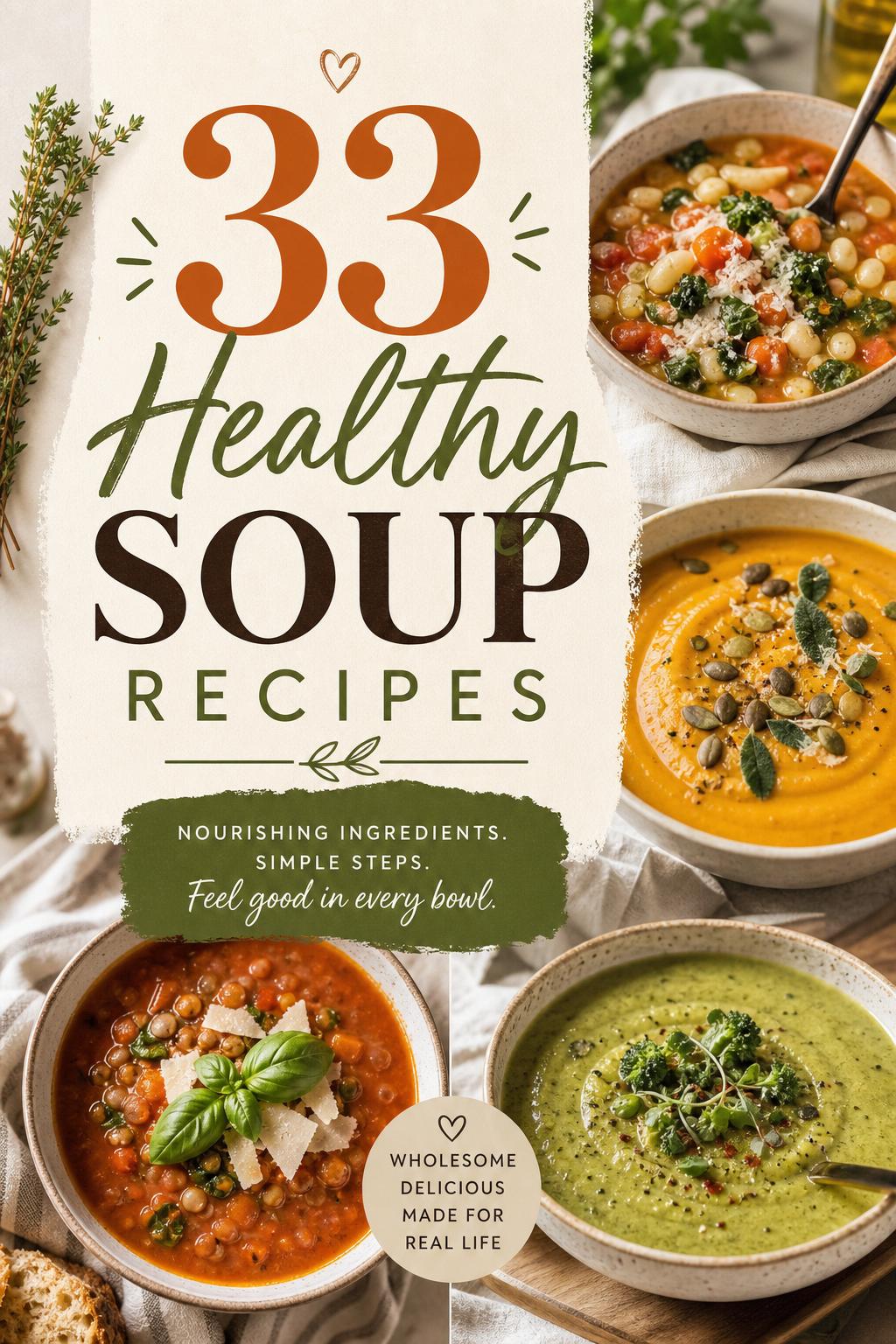 33 Healthy Soup Recipes