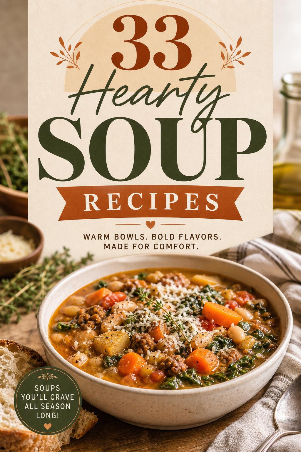 33 Hearty Soup Recipes