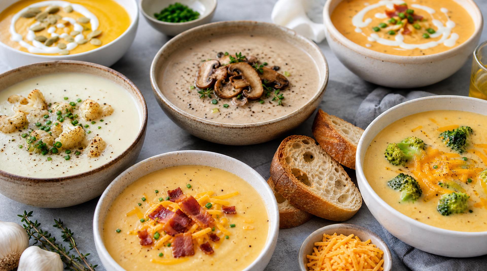 33 Creamy Soup Recipes