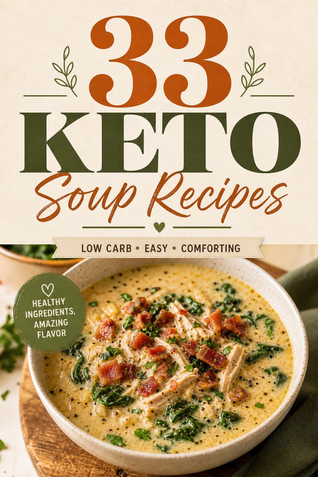 33 Keto Soup Recipes