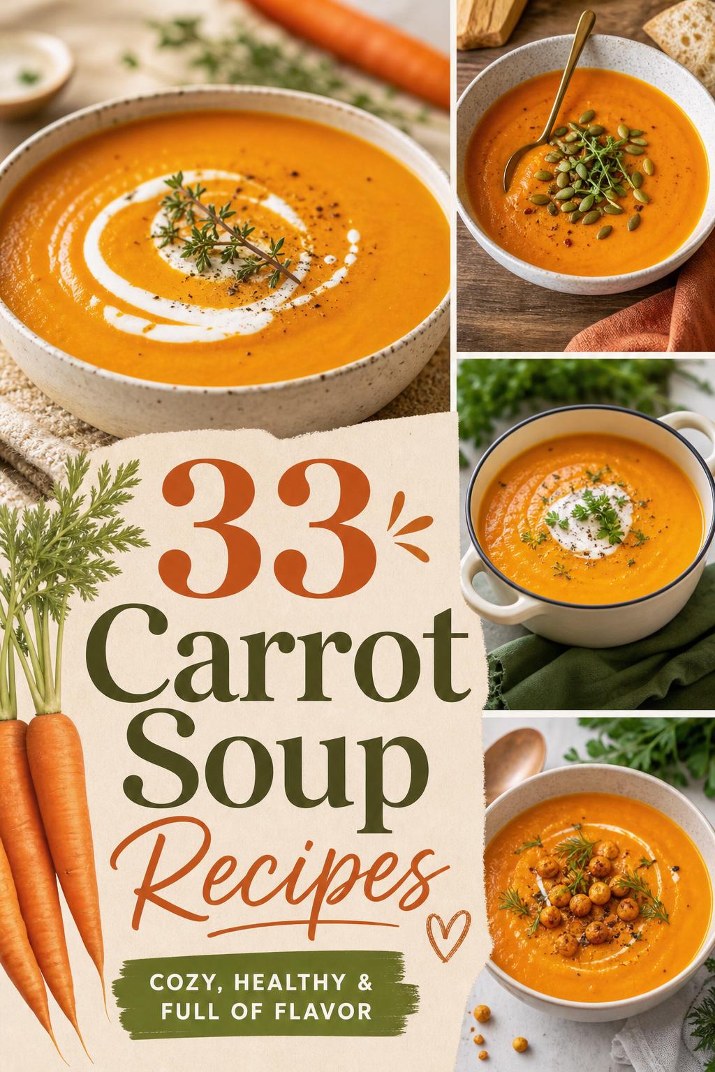 33 Carrot Soup Recipes