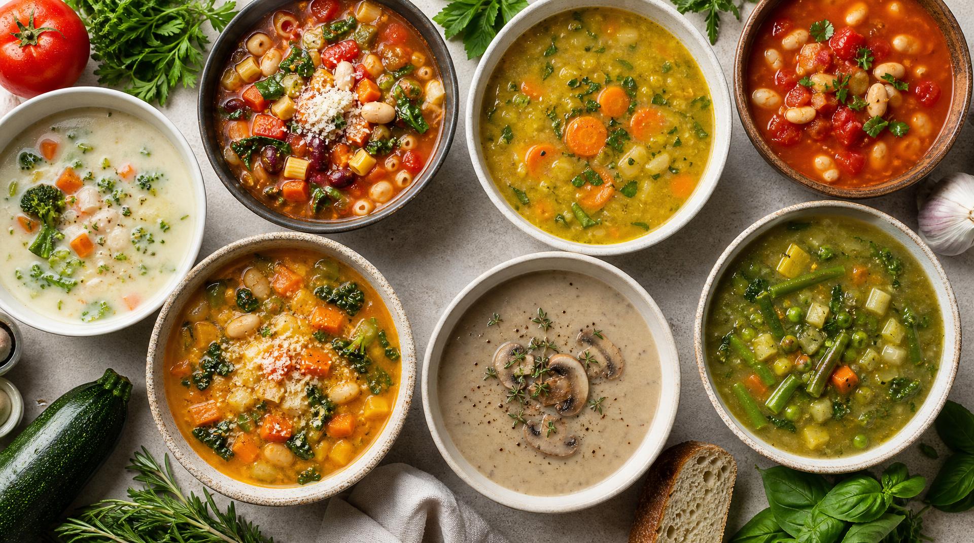 33 Veggie Soup Recipes