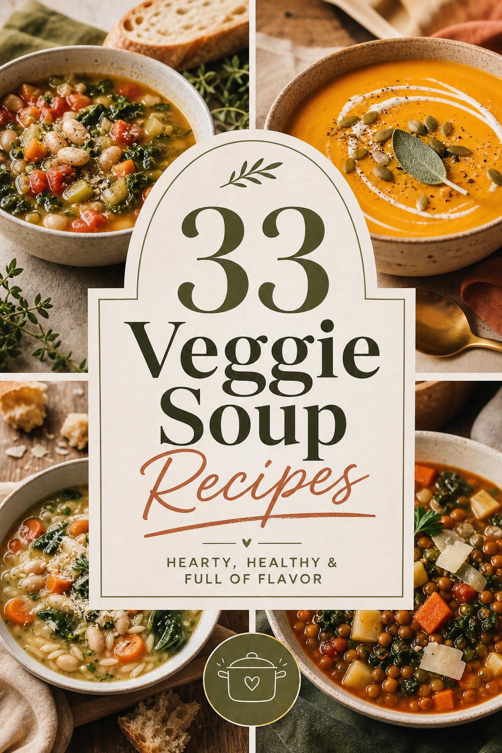 33 Veggie Soup Recipes