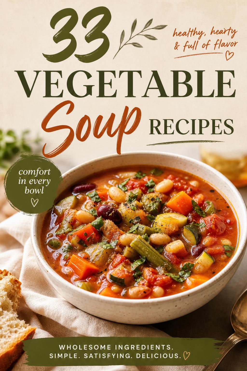 33 Veg Soup Recipes