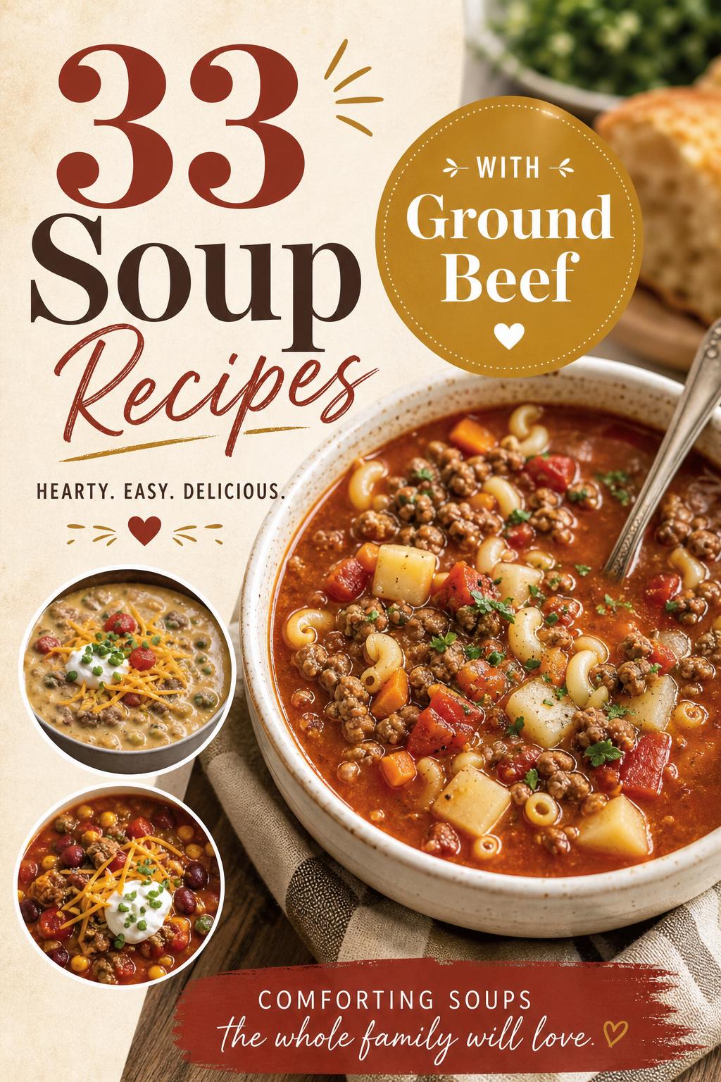 33 Soup Recipes With Ground Beef