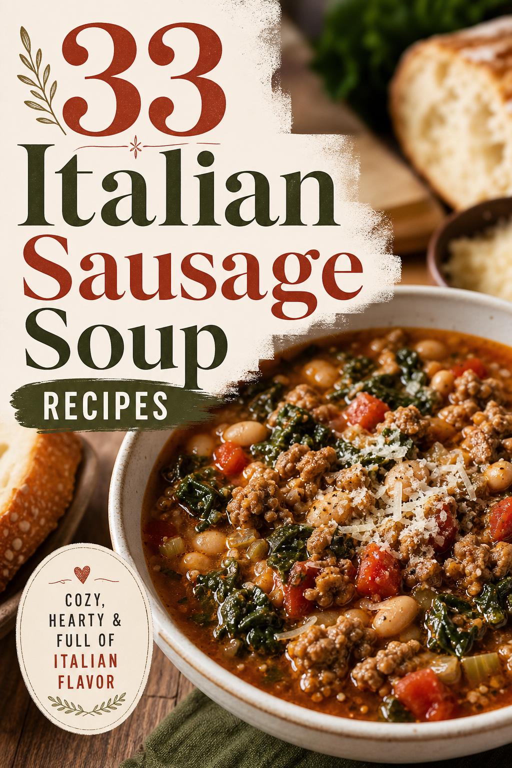 33 Italian Sausage Soup Recipes