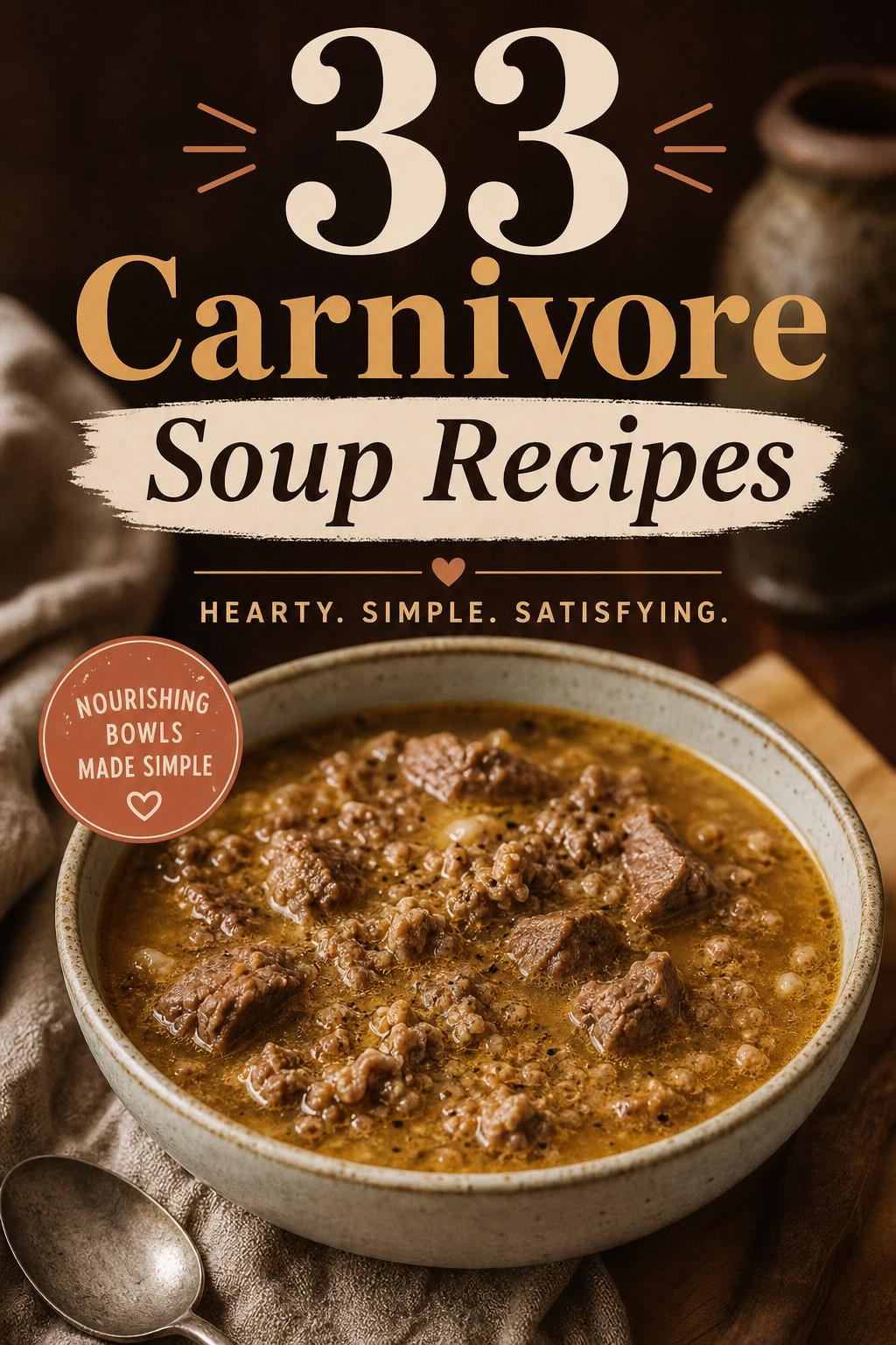 33 Carnivore Soup Recipes