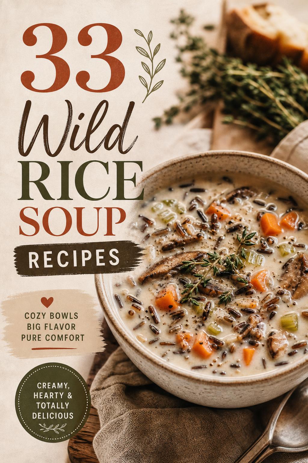 33 Wild Rice Soup Recipes
