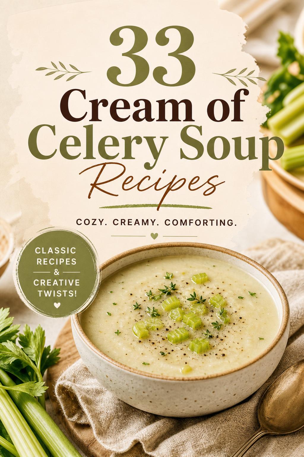 33 Cream Of Celery Soup Recipes