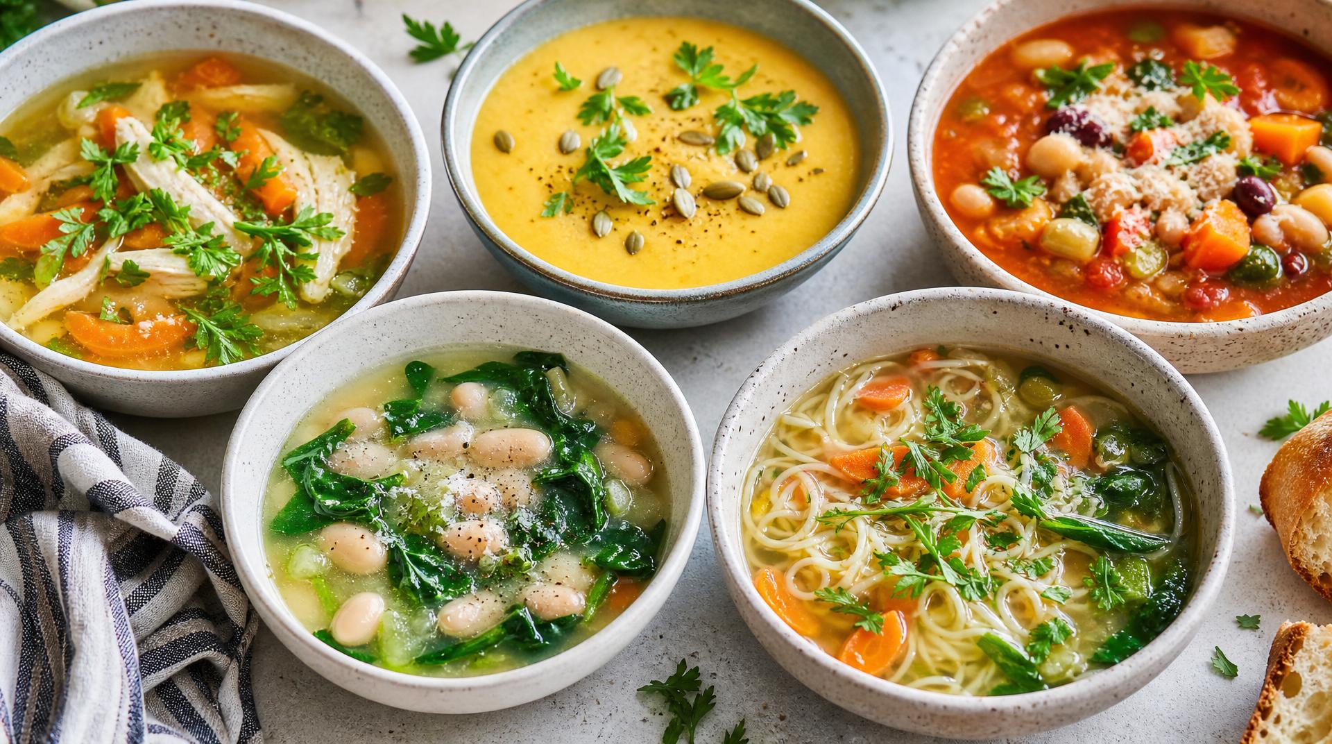 33 Light Soup Recipes