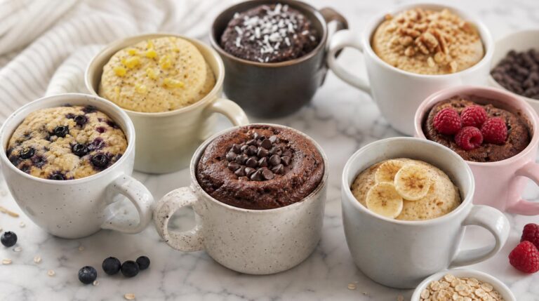 40 Healthy Mug Cake Recipes