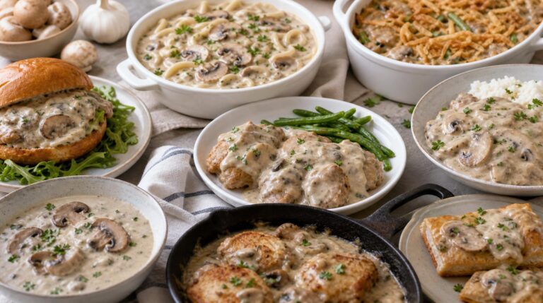 33 Recipes With Cream Of Mushroom Soup