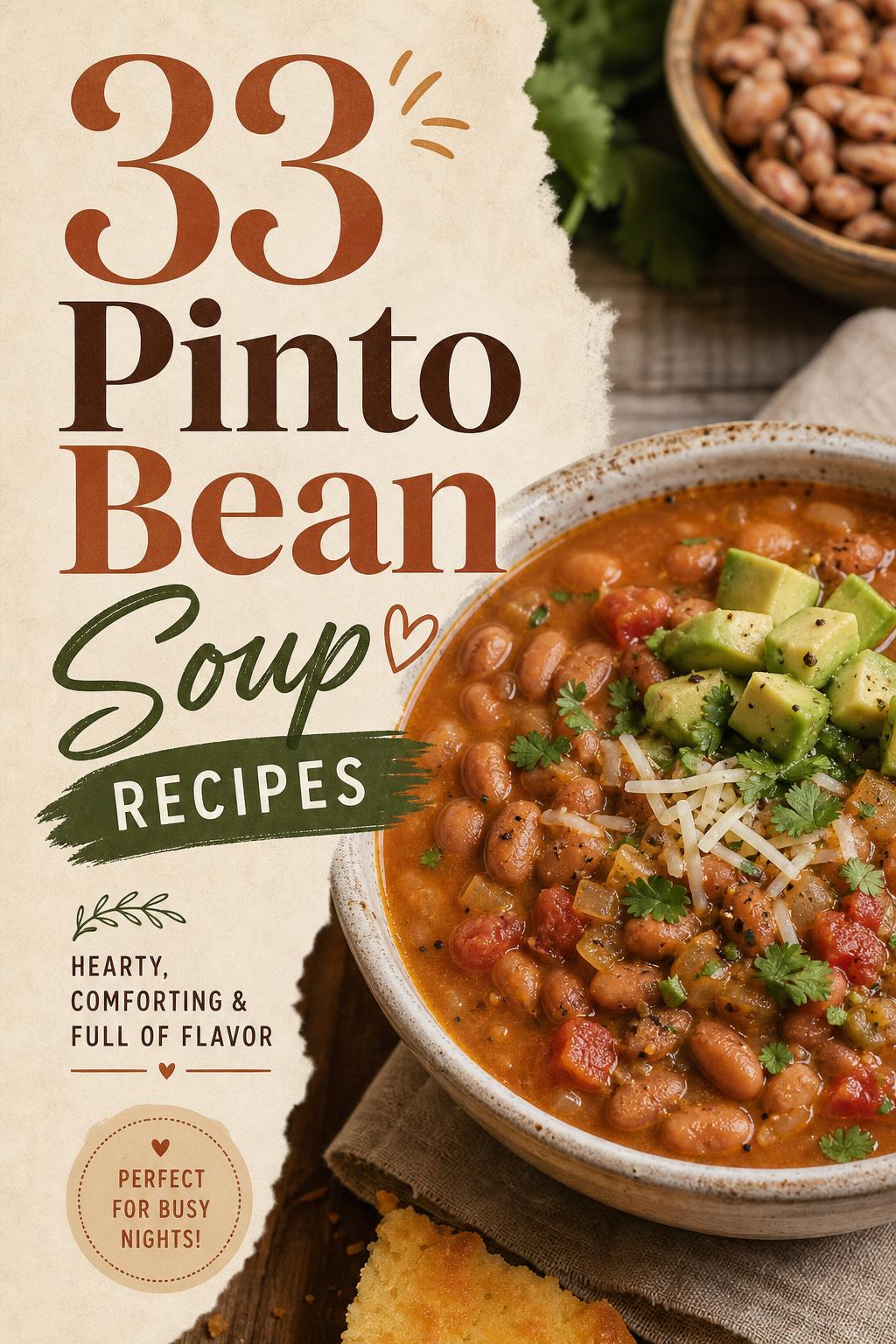 33 Pinto Bean Soup Recipes