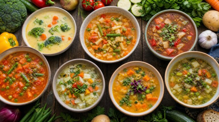 33 Vegetables Soup Recipes
