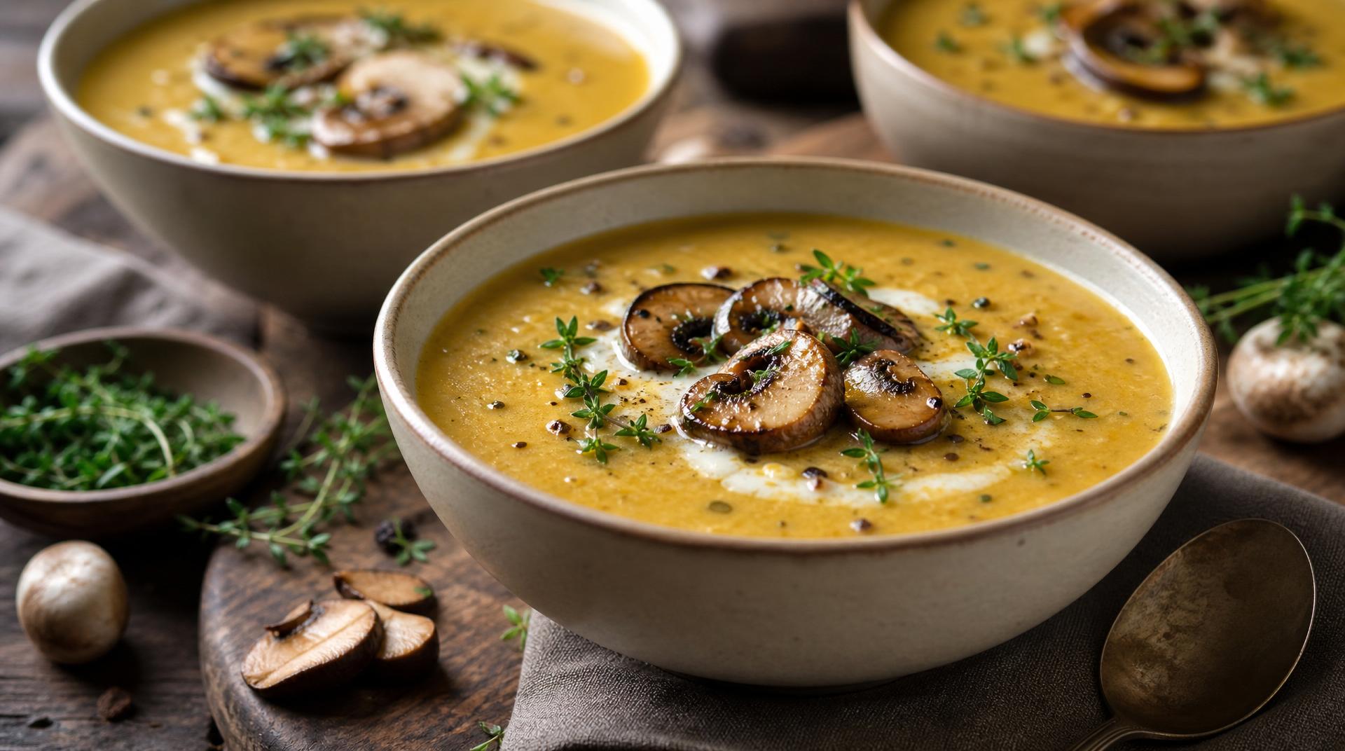 33 Golden Mushroom Soup Recipes
