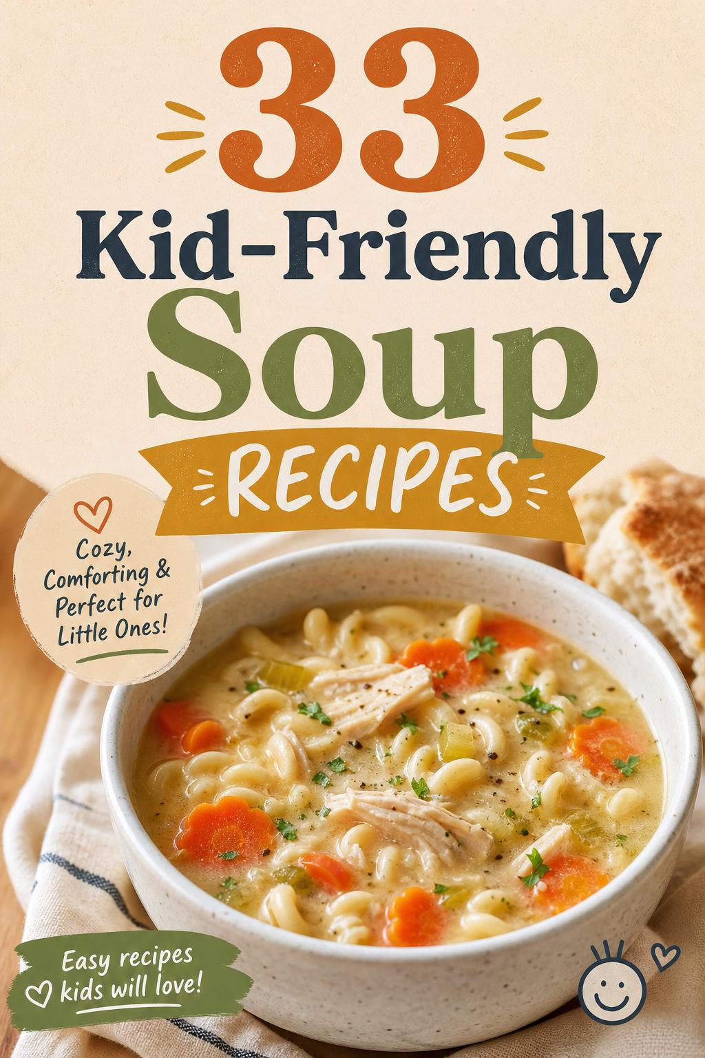 33 Kid Friendly Soup Recipes