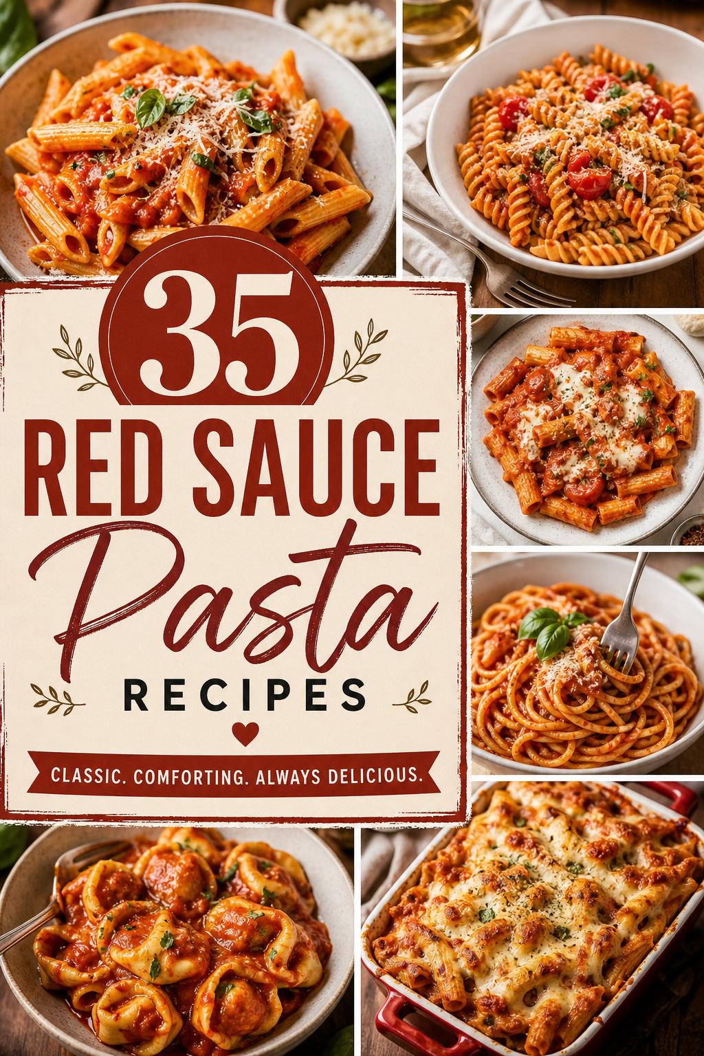 35 Red Sauce Pasta Recipes