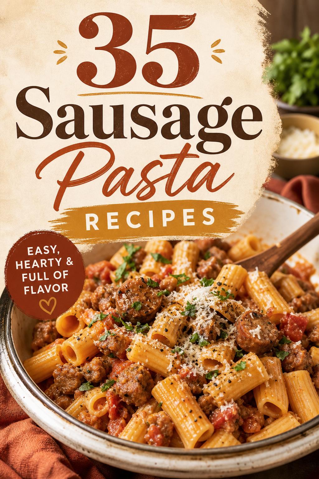 35 Sausage Pasta Recipes