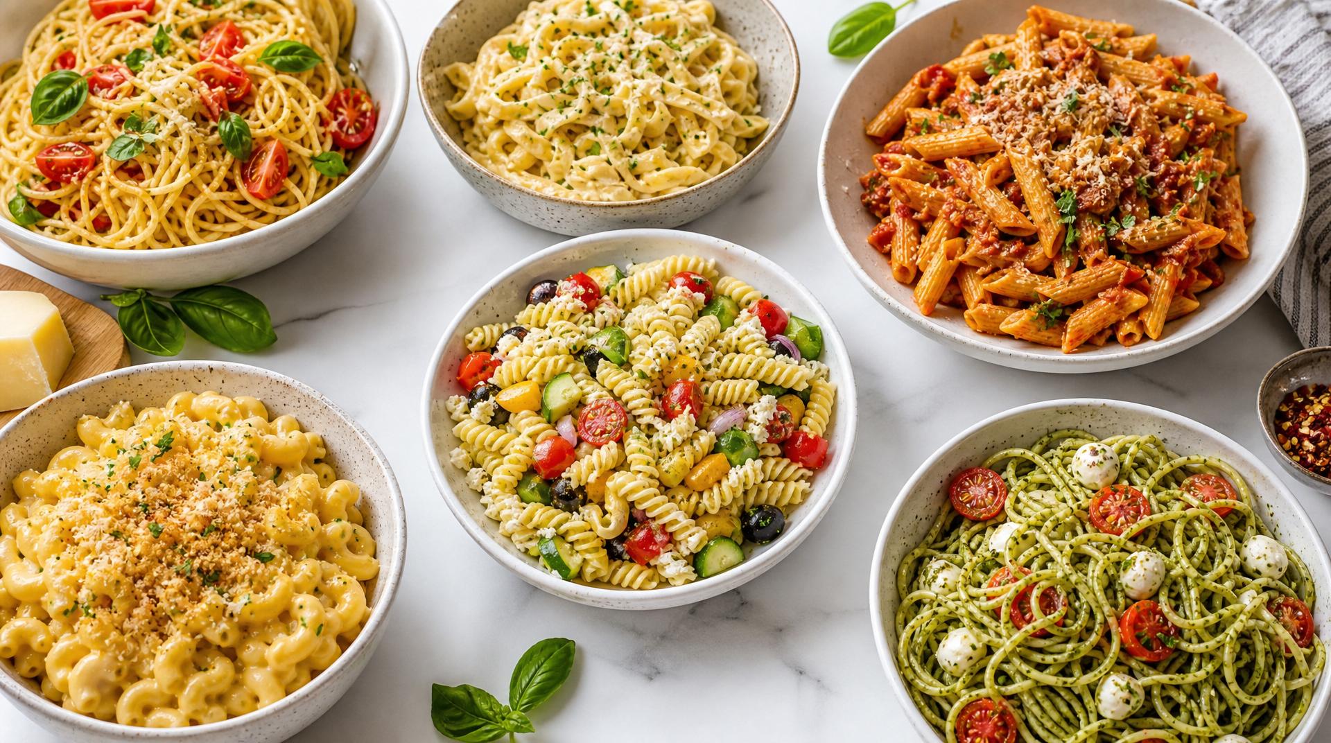 35 Simple Pasta Recipes - Happy Muncher