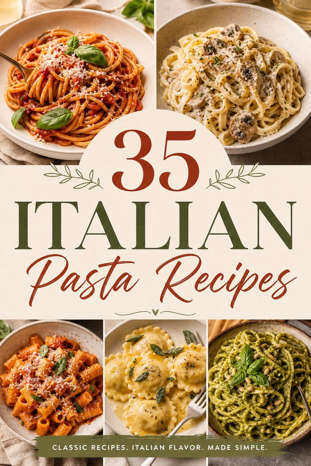 35 Italian Pasta Recipes