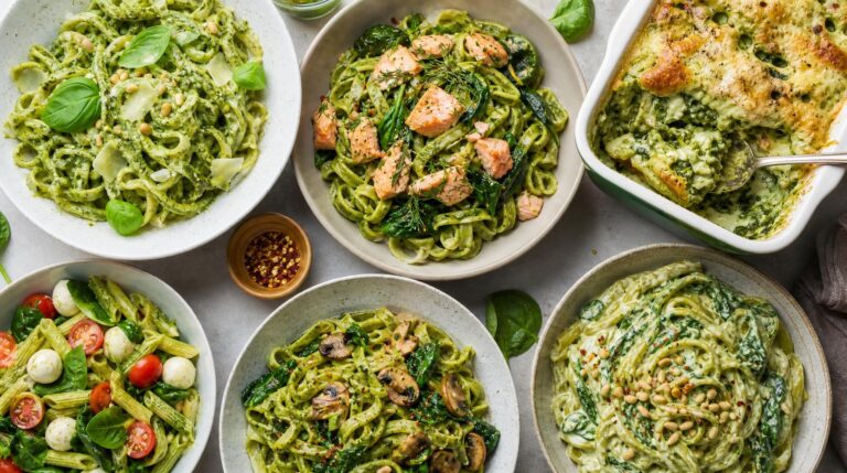 35 Spinach Pasta Recipes