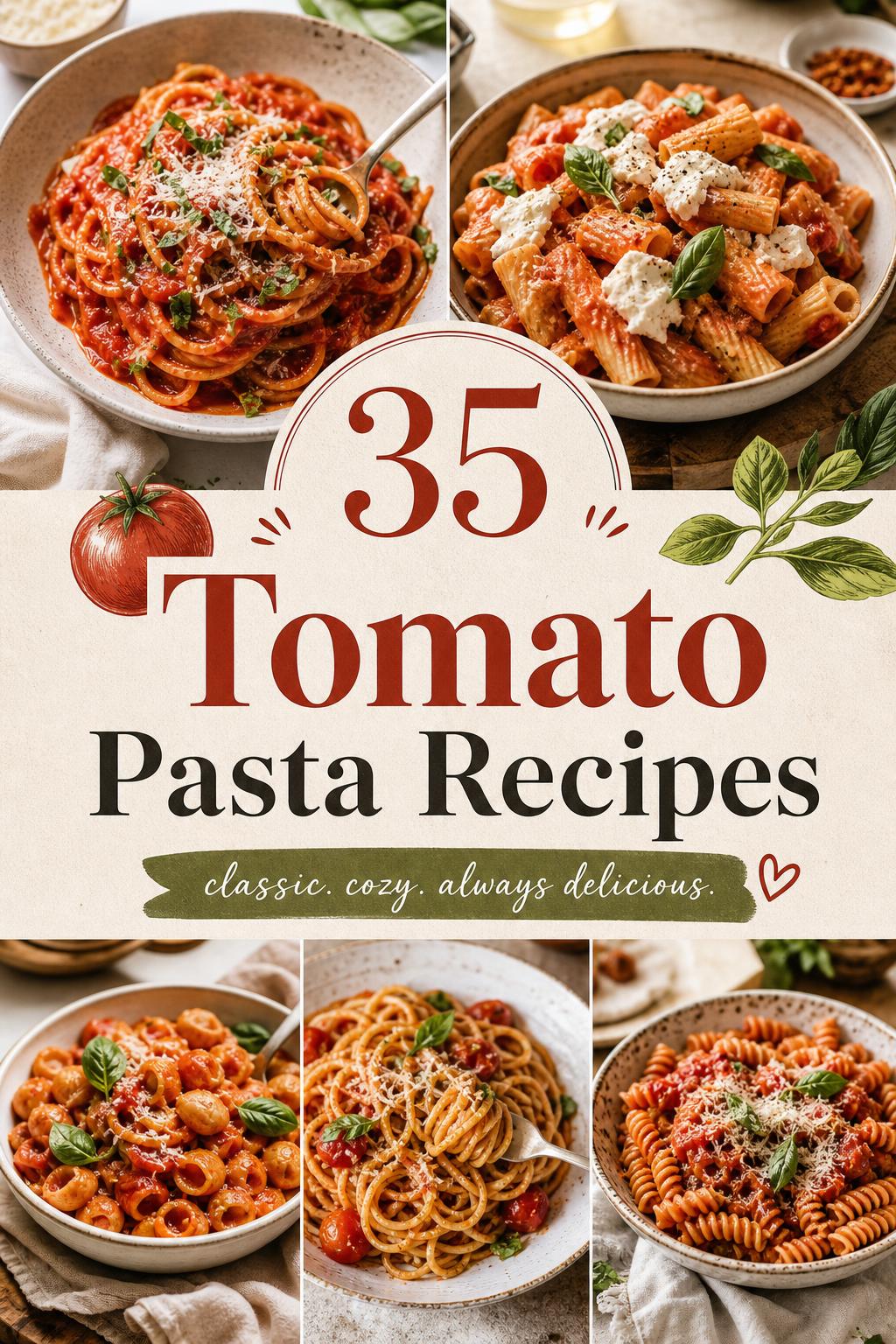 35 Tomato Pasta Recipes