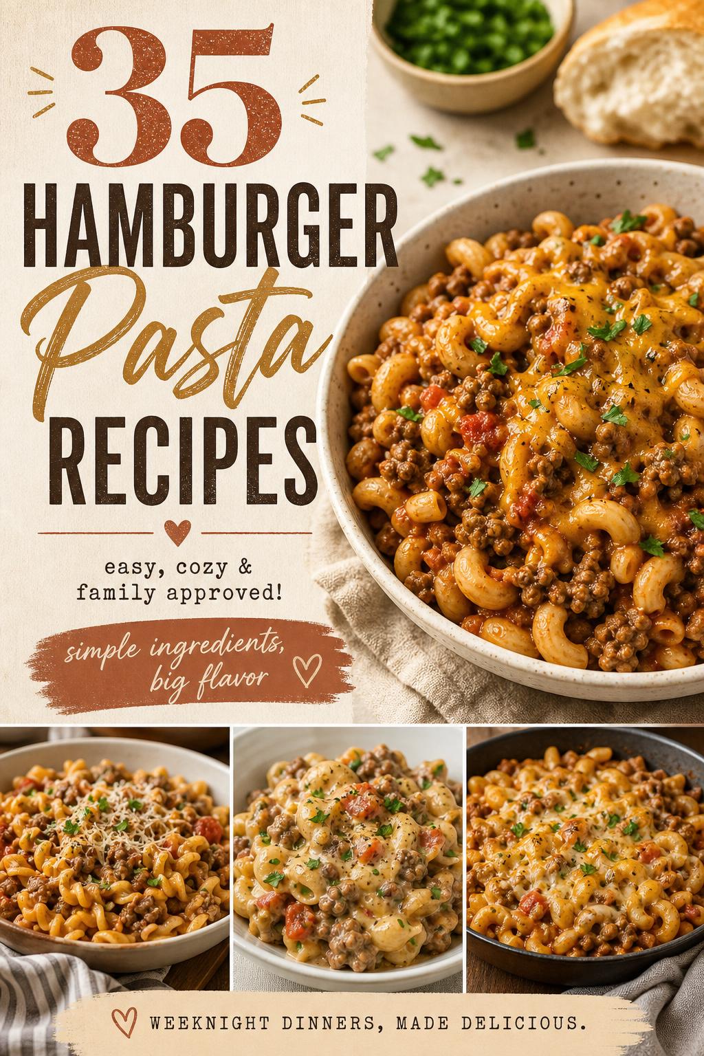 35 Hamburger Pasta Recipes