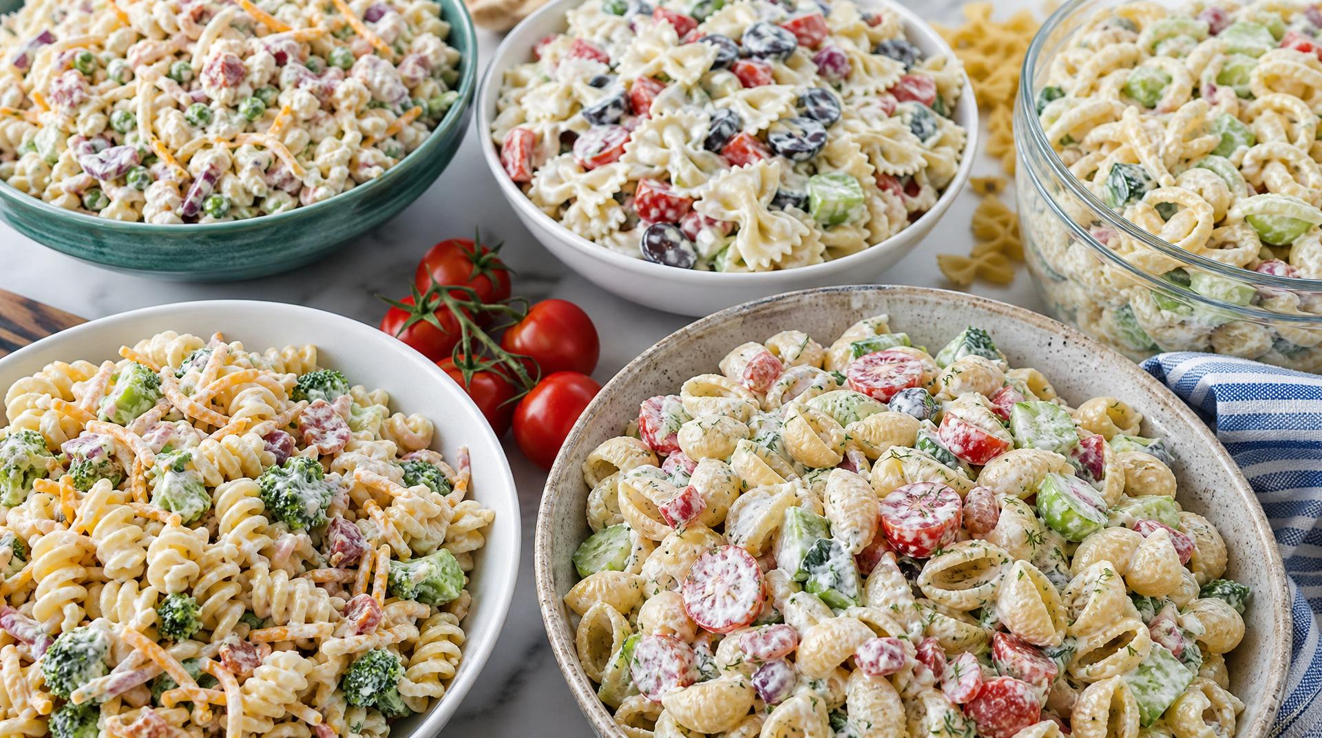 35 Creamy Pasta Salad Recipes