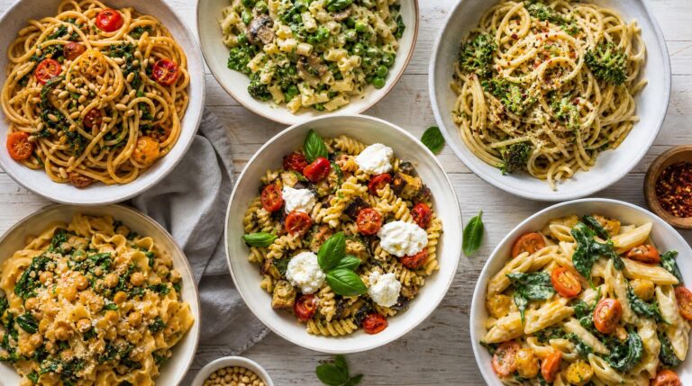 35 Meatless Pasta Recipes
