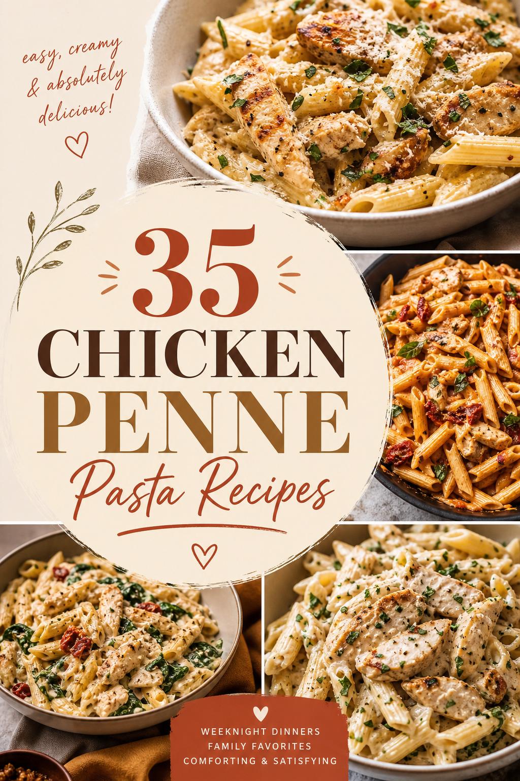 35 Chicken Penne Pasta Recipes