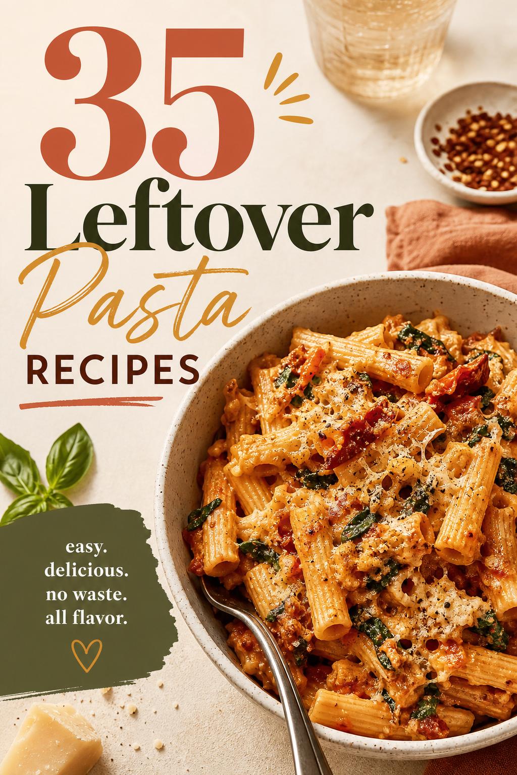 35 Leftover Pasta Recipes