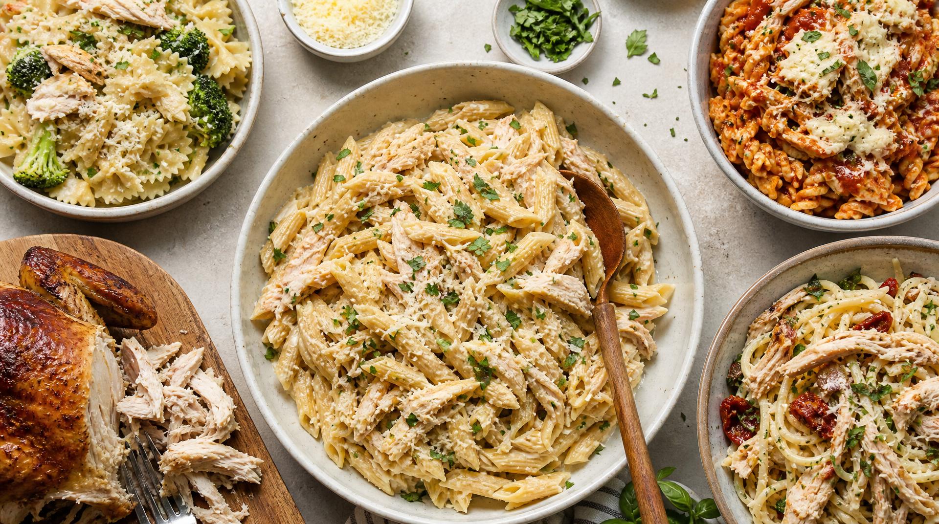35 Rotisserie Chicken Pasta Recipes