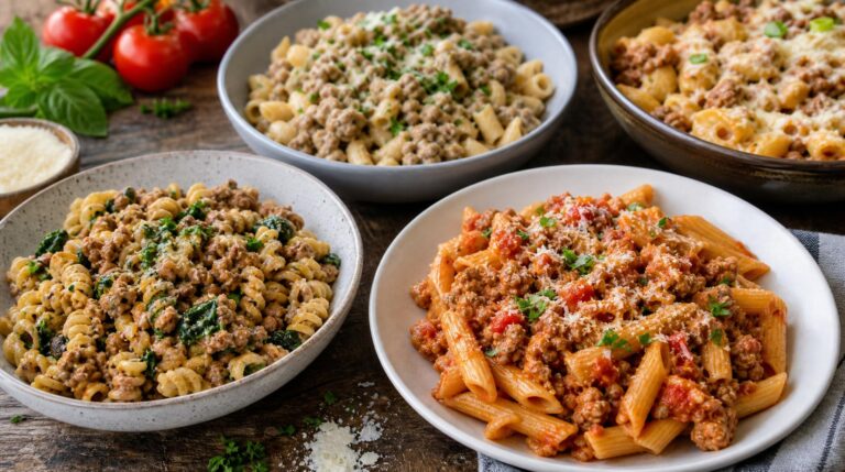 35 Ground Chicken Pasta Recipes