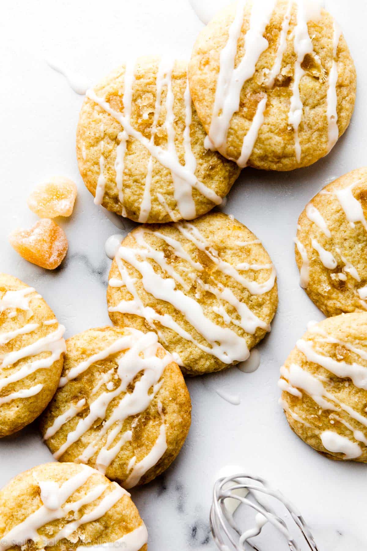Candied Ginger Lemon Snap