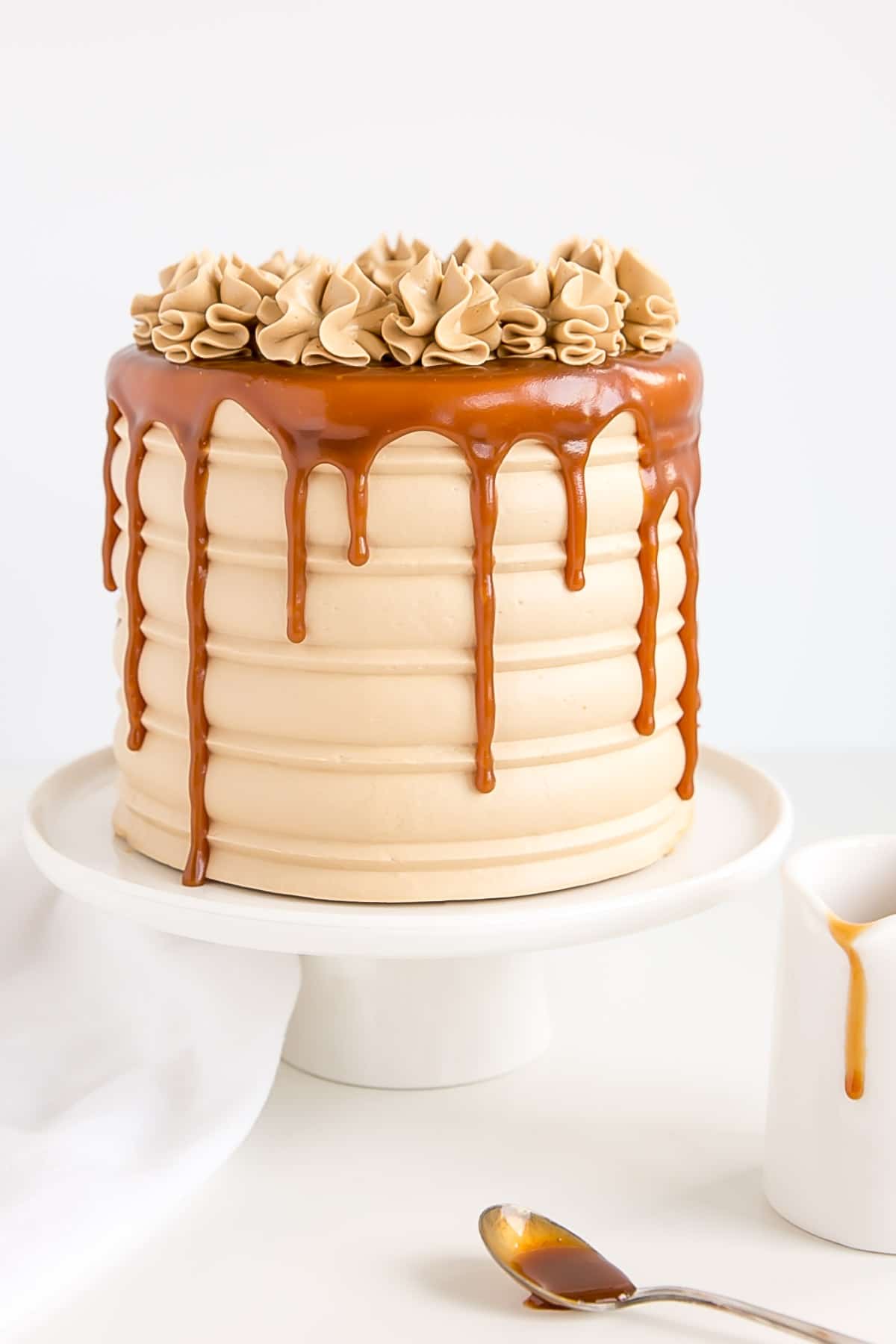 Salted Caramel Buttercream Cake