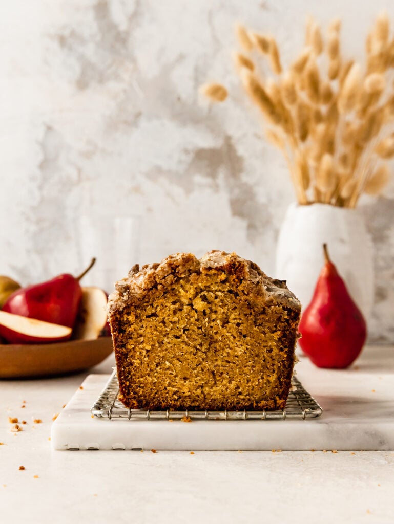 Cardamom Pear Loaf