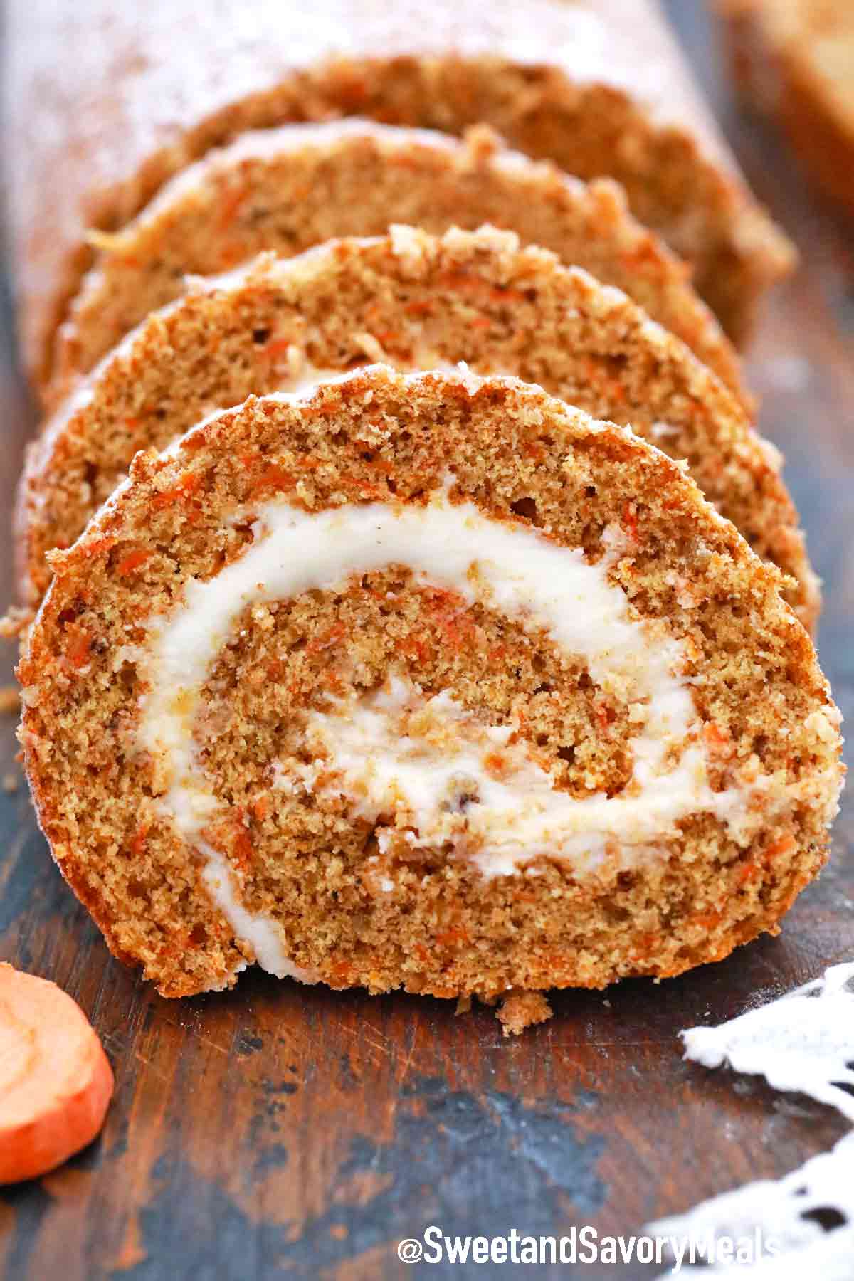 Carrot Cake Roll
