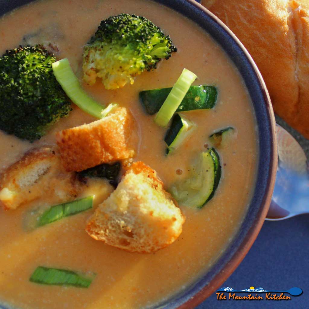 Broccoli Carrot Ginger Soup