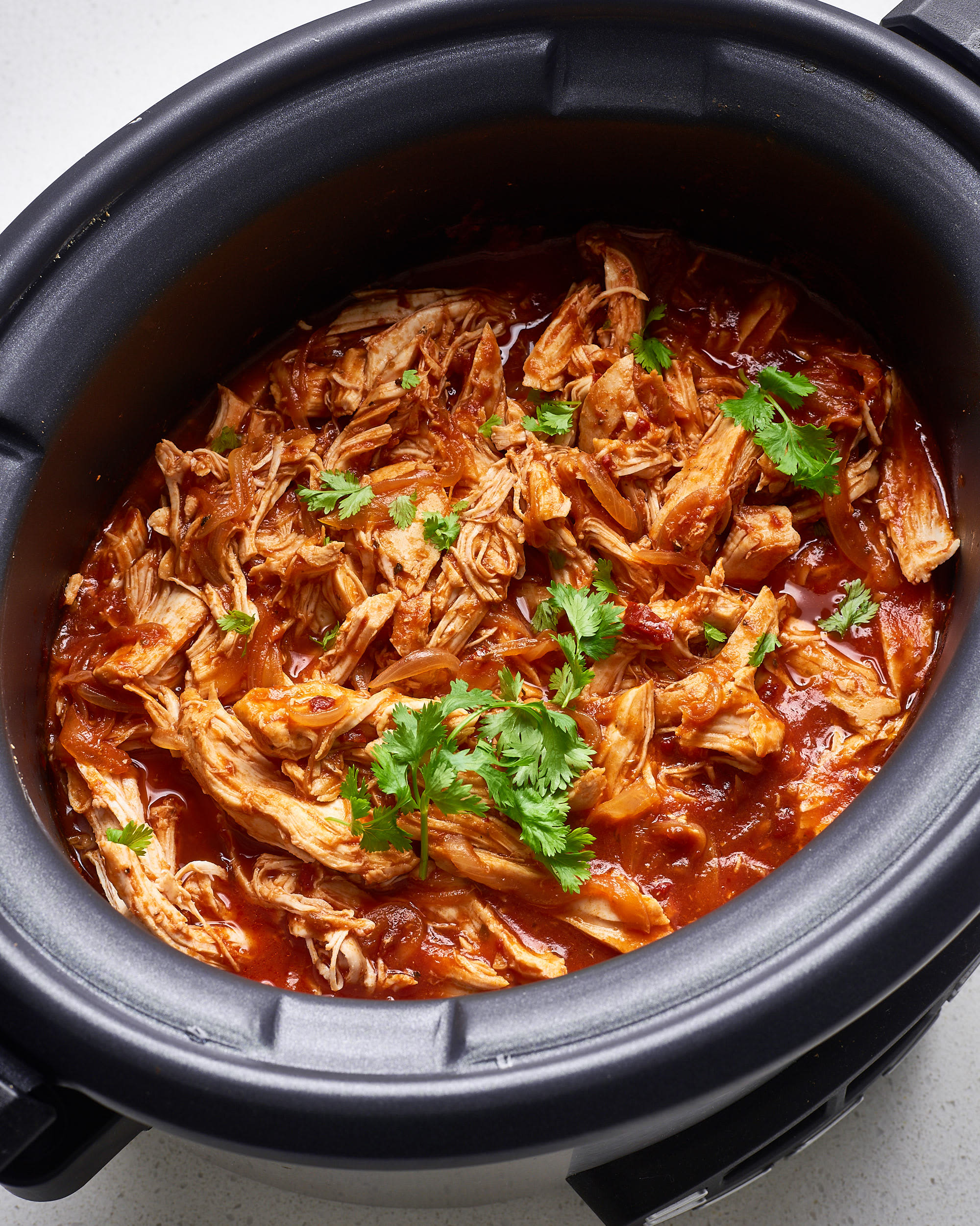 Chicken Tinga Soft Tacos