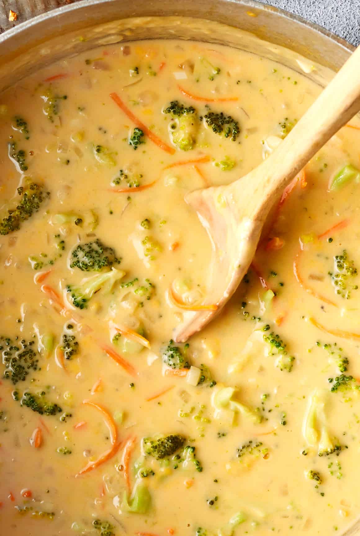 Broccoli Leek and Cheddar