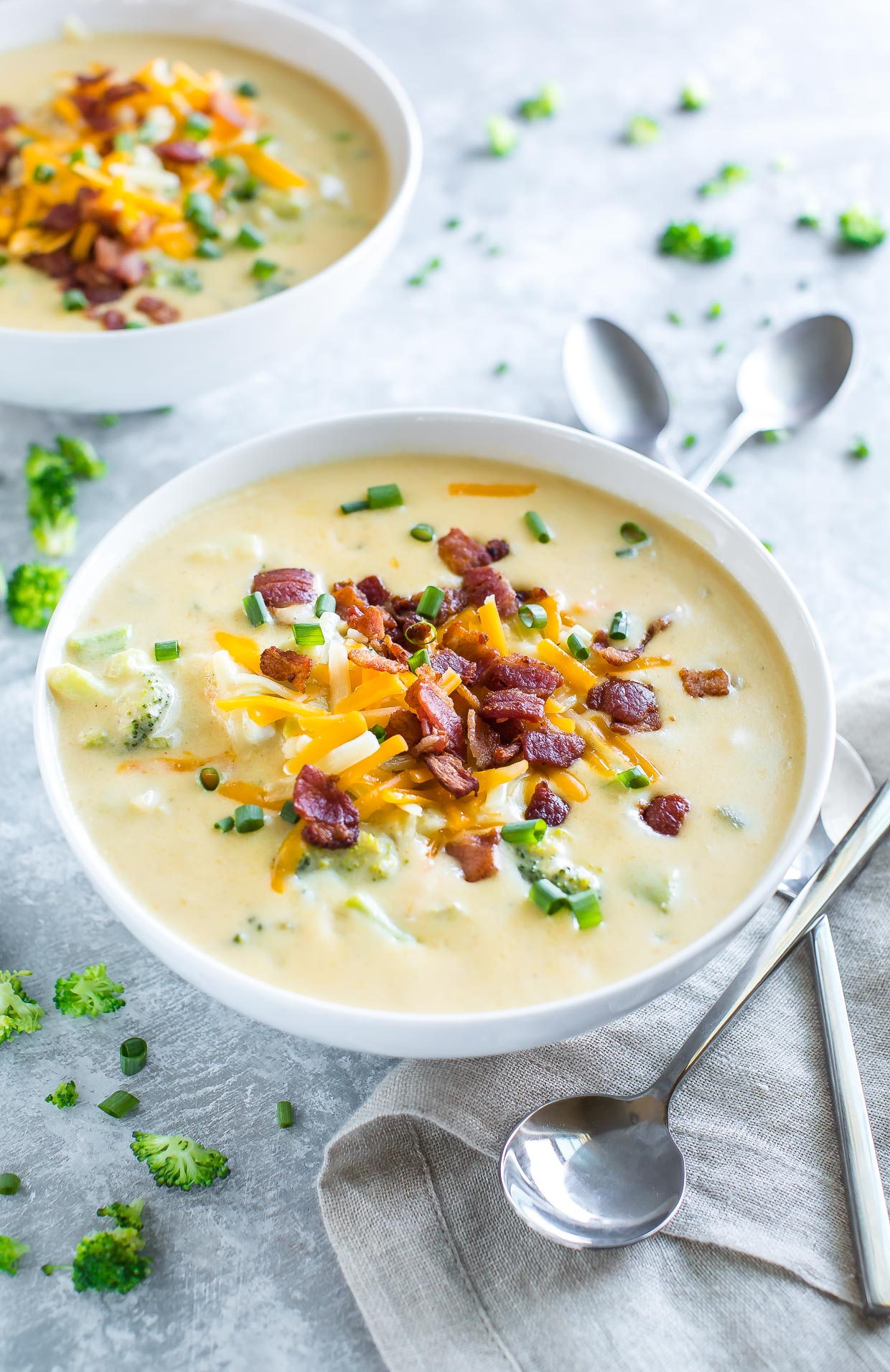 Broccoli Cheddar Potato Soup