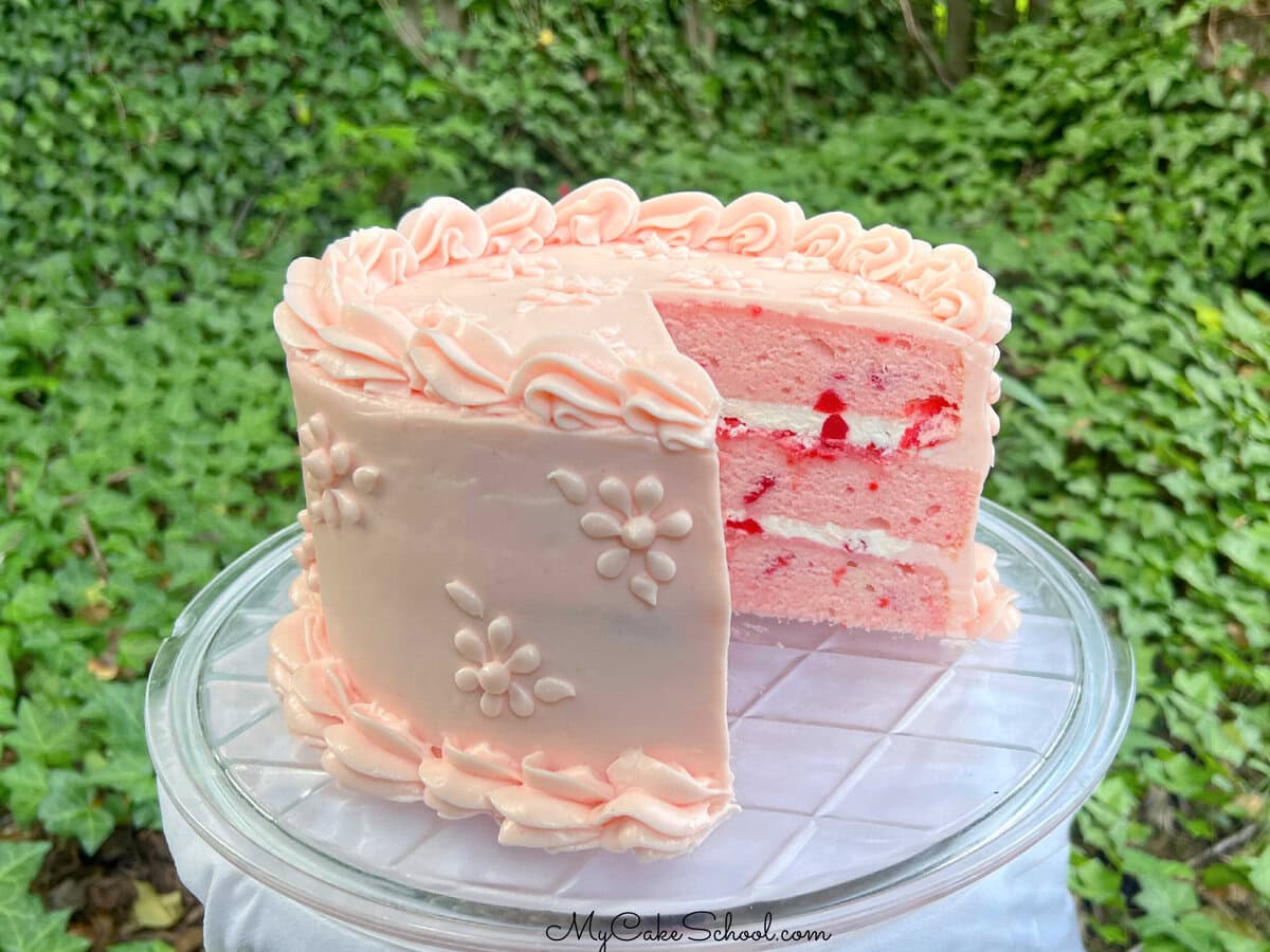 Cherry Velvet Cake