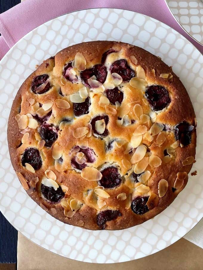 Cherry Almond Tea Cakes